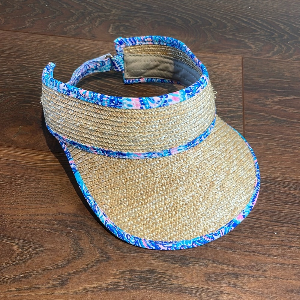 Lilly Pulitzer Straw Visor